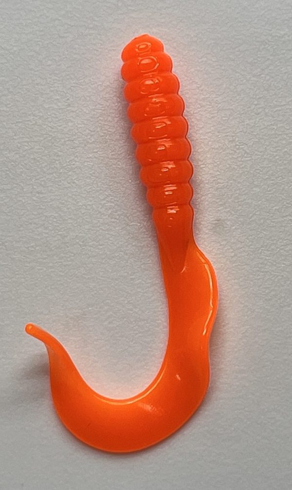 Orange - Curly Tail Grub