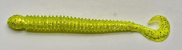 Chartreuese White Chartreuese,Silver Glitter - Ring Worm