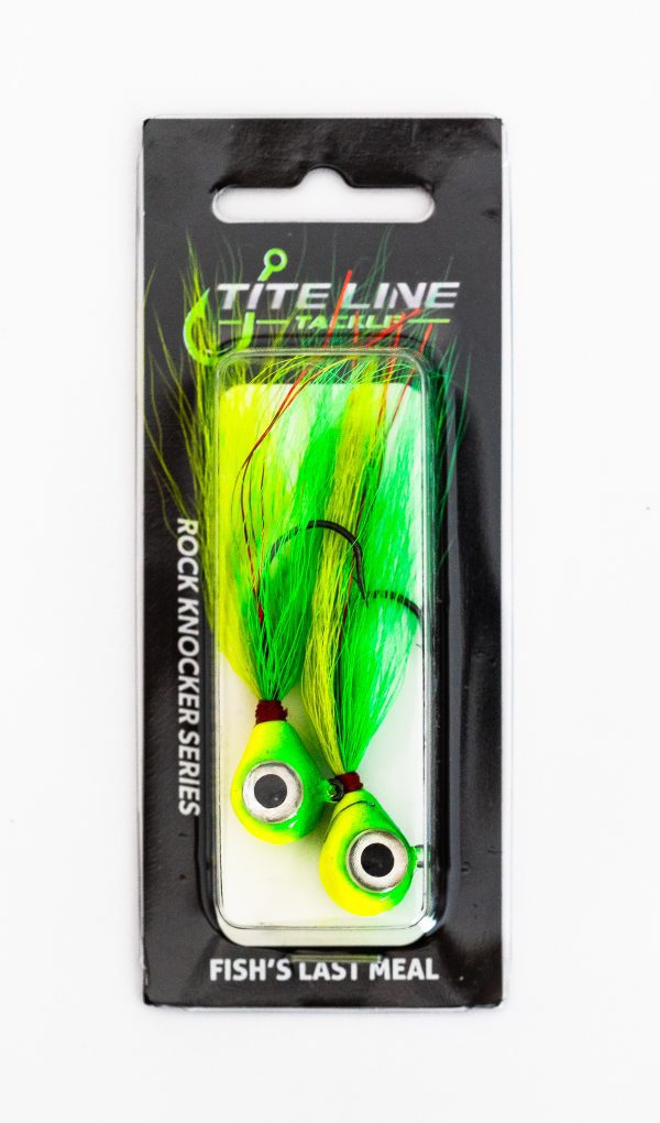 Sour Lemon- BuckTail Jig (Rock Knocker Series) - Image 5