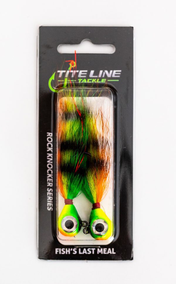 Firetiger - BuckTail Jig (Rock Knocker Series) - Image 5