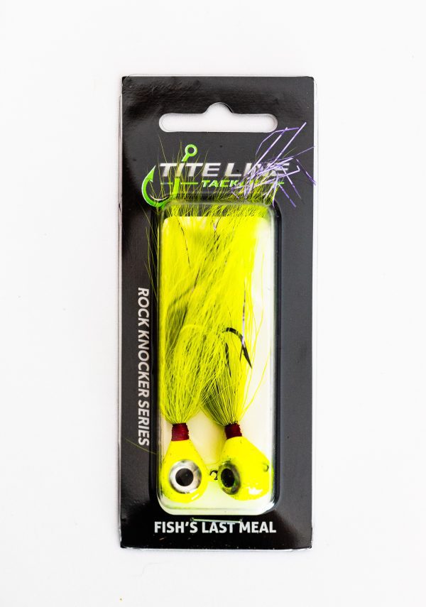 Mean Green - BuckTail Jig (Rock Knocker Series) - Image 5