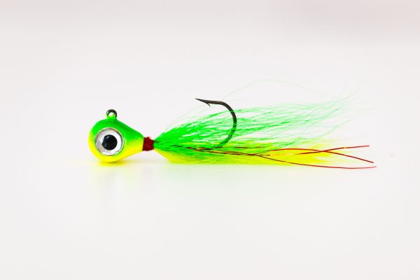 Sour Lemon- BuckTail Jig (Rock Knocker Series)