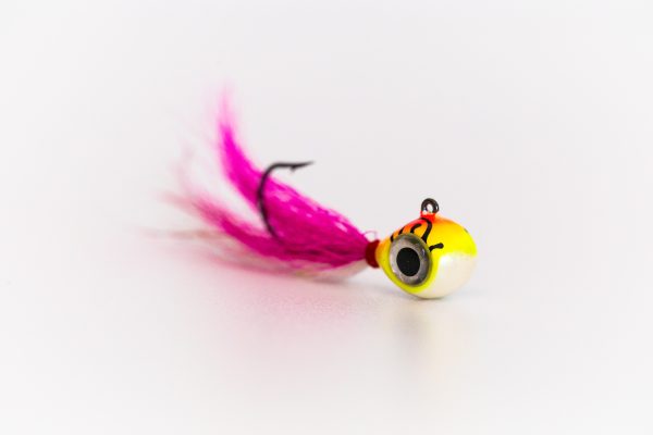 Pink Shiner - BuckTail Jig (Rock Knocker Series) - Image 2