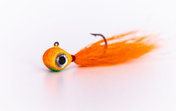 Orange - BuckTail Jig (Rock Knocker Series) - Image 2