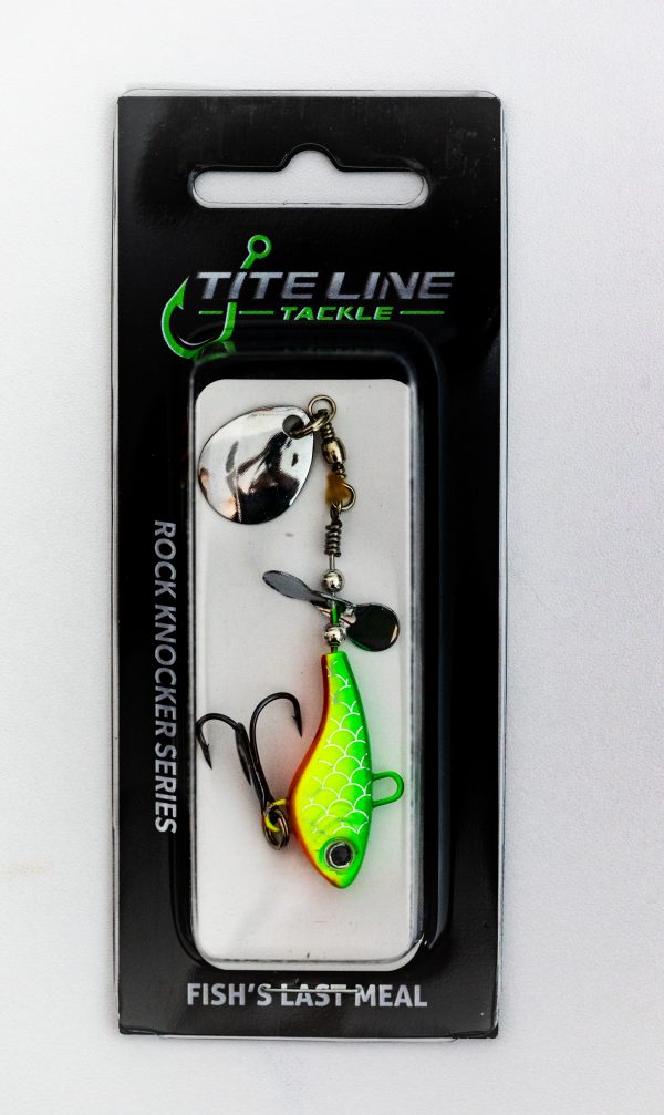 Lime Shad - Rip N Spin (Rock Knocker Series) - Image 2