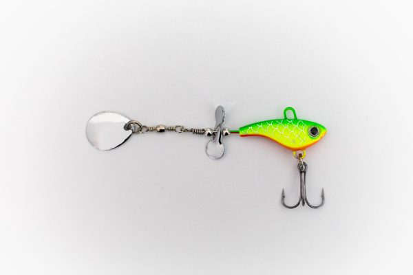 Lime Shad - Rip N Spin (Rock Knocker Series)
