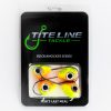 Chartreuse/Orange - Rockin Jig Head (Rock Knocker Series) - Image 2